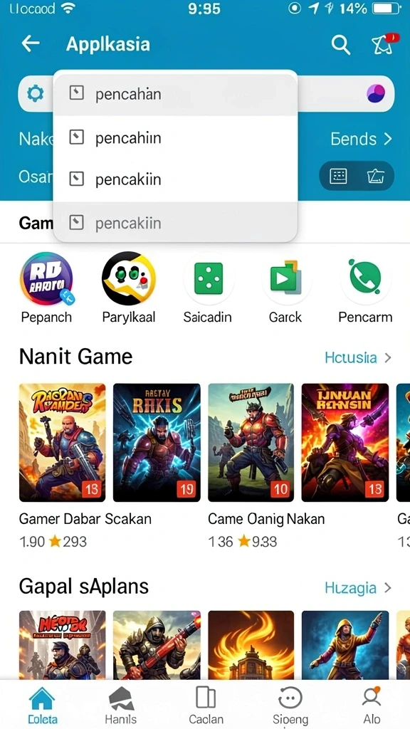 Grafis menarik yang membuat permainan semakin seru.
