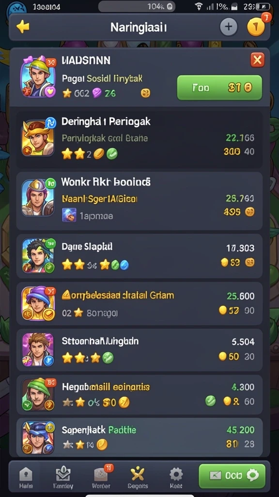 Bonus harian yang menggiurkan dan menarik.