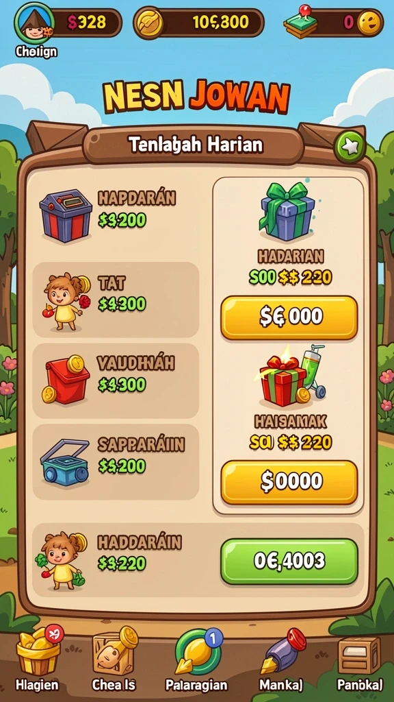 Fitur multiplayer yang memungkinkan bersaing dengan teman.