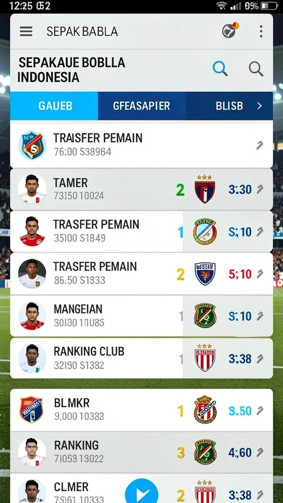Tampilan antarmuka DEWI11 yang intuitif dan menarik.