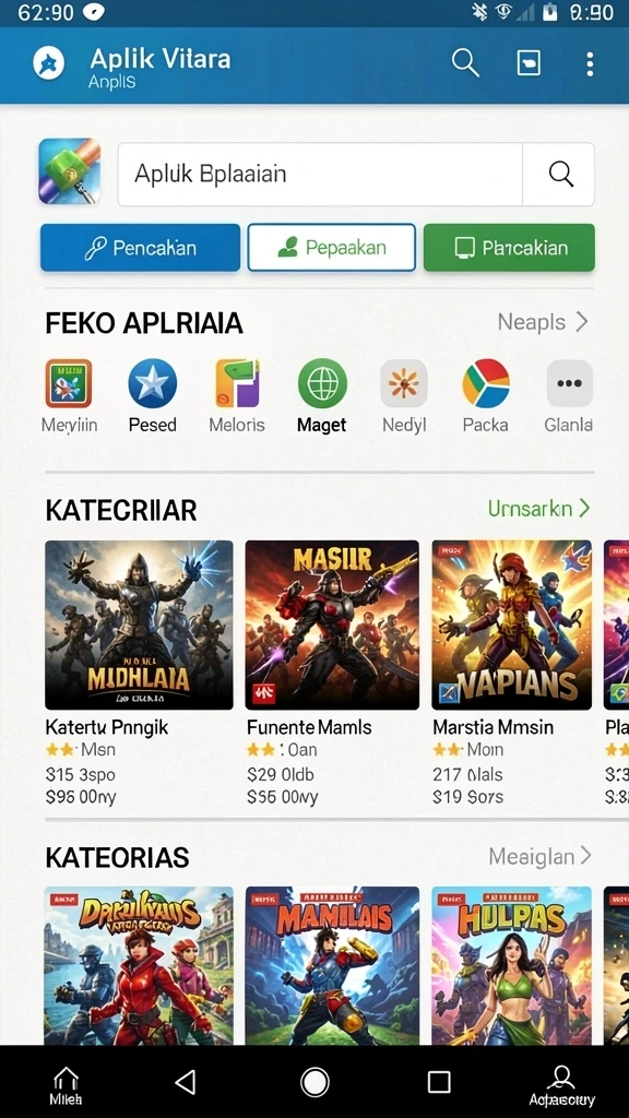 Grafis yang memukau, membuat setiap petualangan semakin seru.