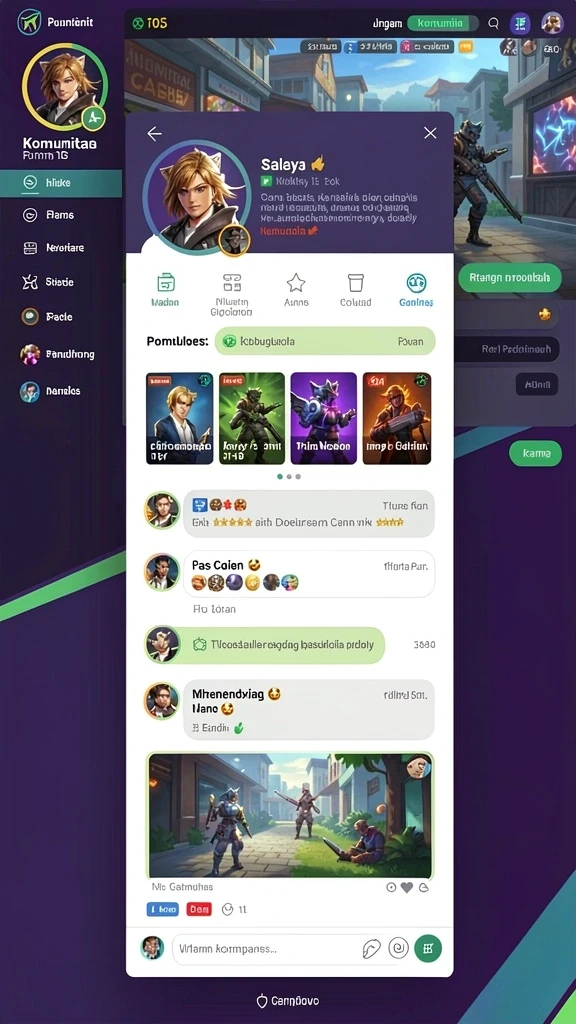 Pengalaman bermain multiplayer yang mengasyikkan.