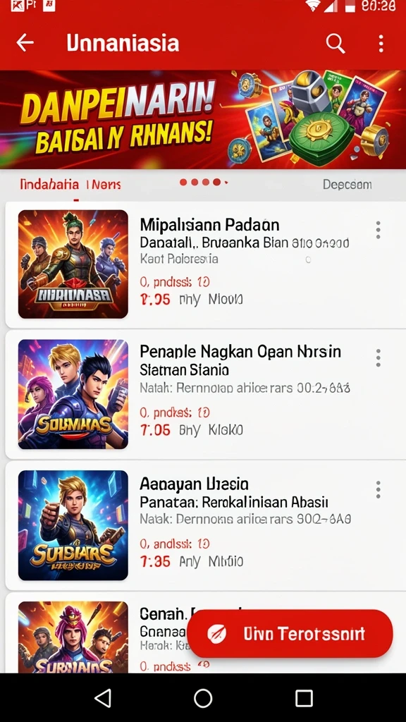 Grafis yang memukau membuat permainan lebih hidup.