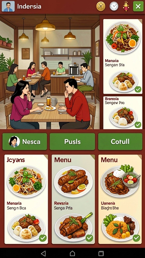 Diverse karakter dengan kemampuan unik untuk dijelajahi.