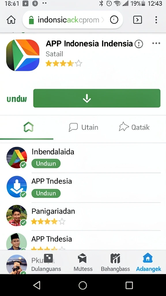 Momen seru saat berkompetisi dengan teman.