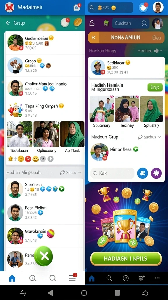 Tampilan awal yang menarik dan intuitif.