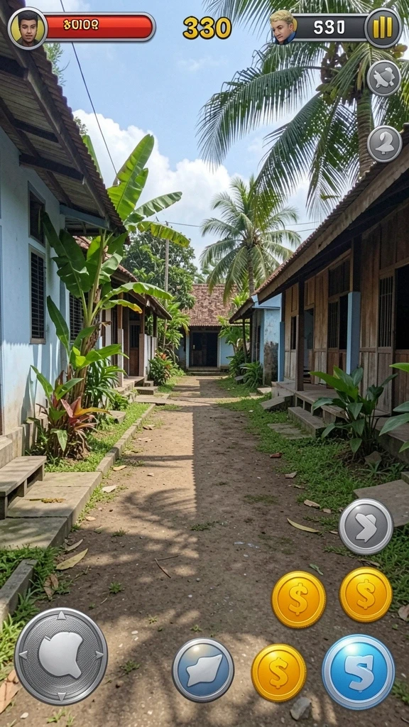 Tampilan antarmuka pengguna yang menarik dan sederhana.