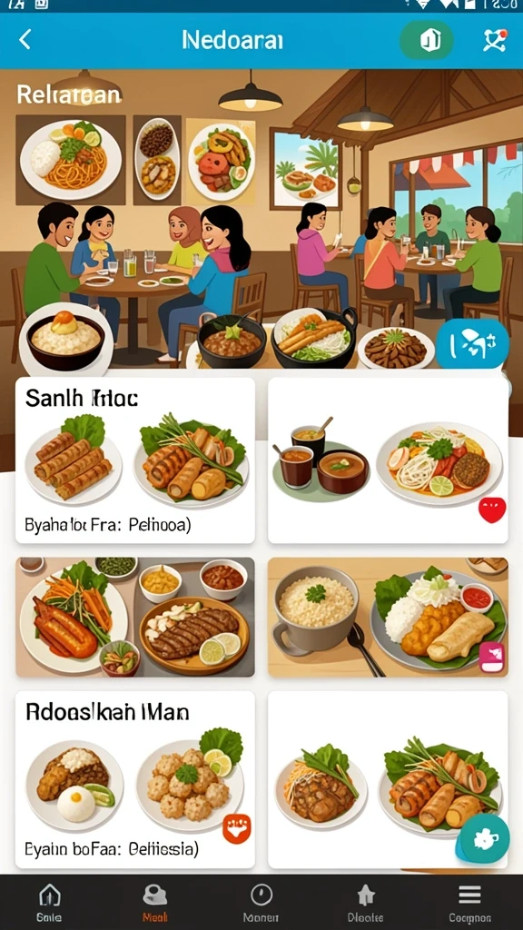 Beragam pilihan permainan yang menggembirakan dan seru.