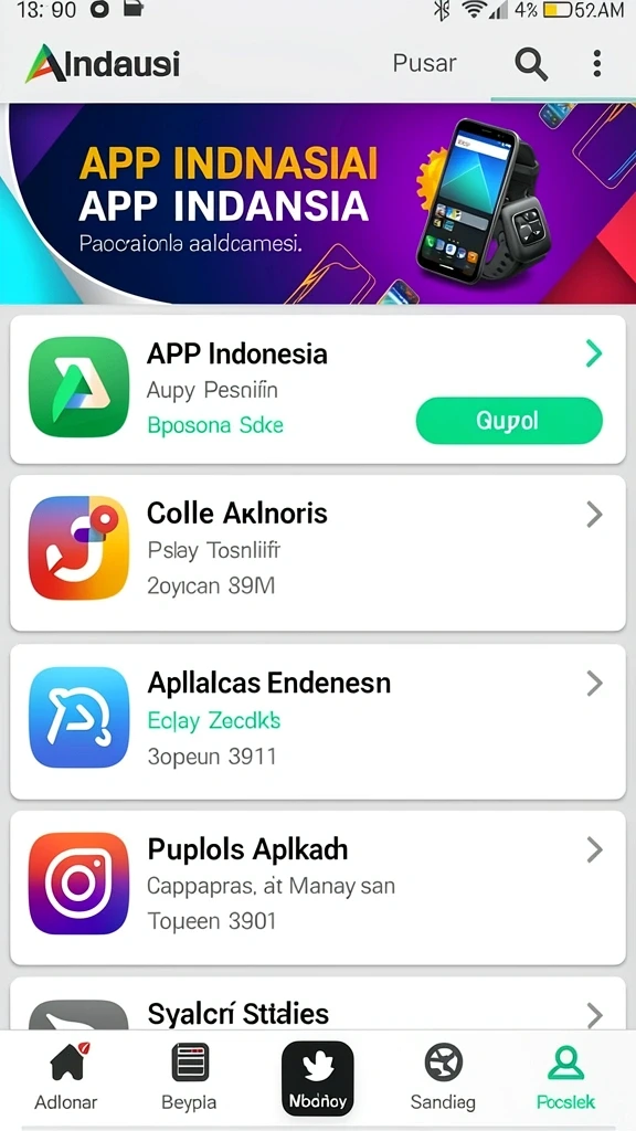 Variasi permainan yang menarik untuk semua pengguna.
