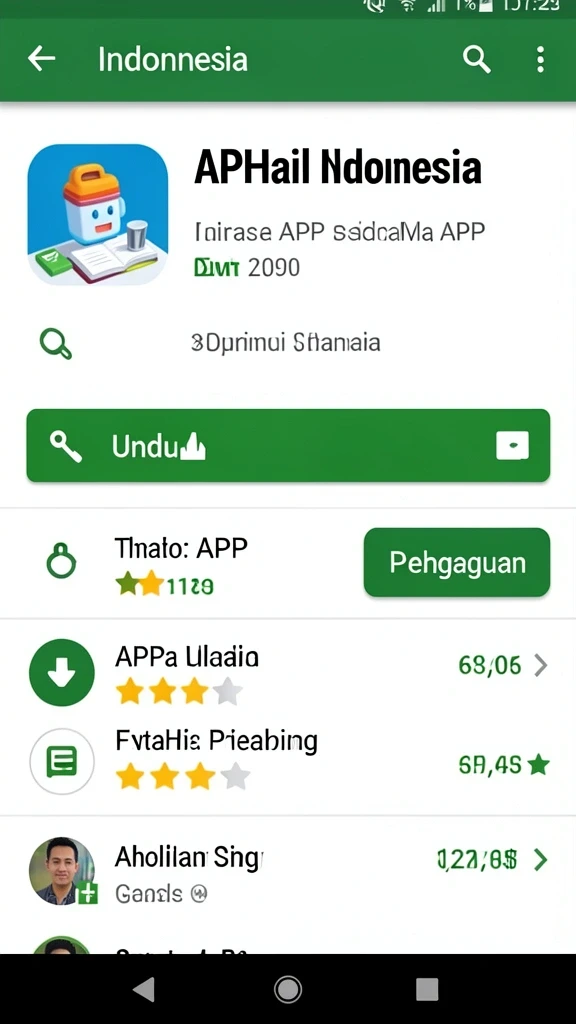 Papan skor yang menunjukkan posisi Anda di leaderboard.