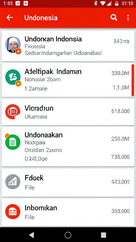 Tampilan karakter utama dalam petualangan.