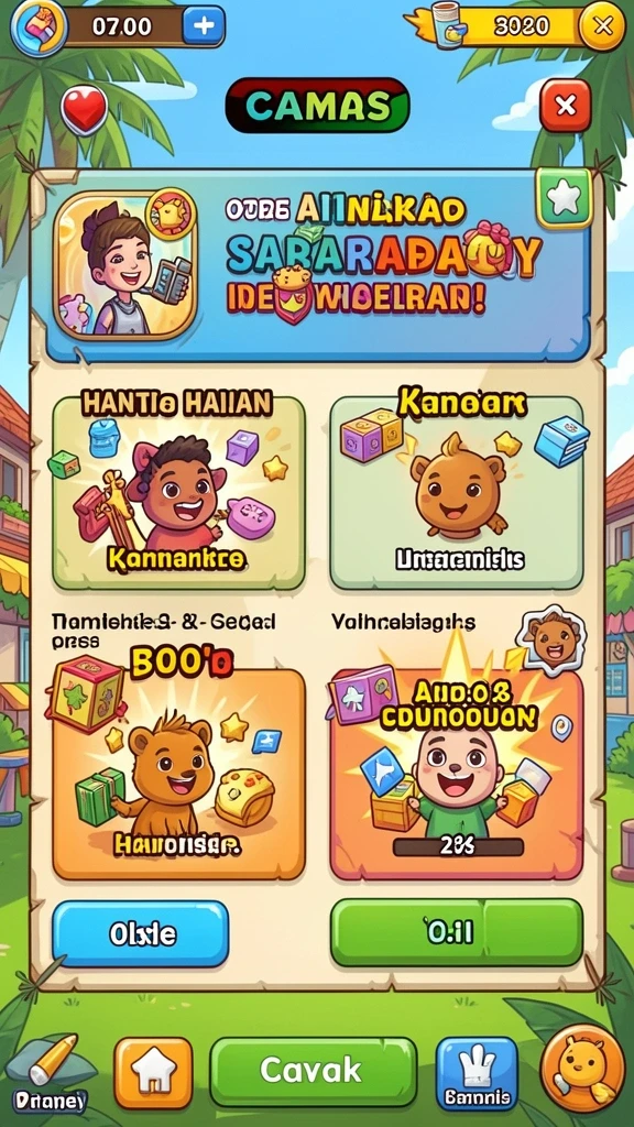 Tampilan antarmuka yang user-friendly dan mudah dinavigasi.