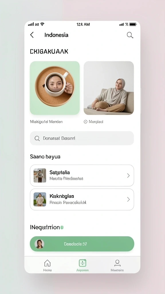 Screenshot menampilkan karakter dengan desain yang menarik.