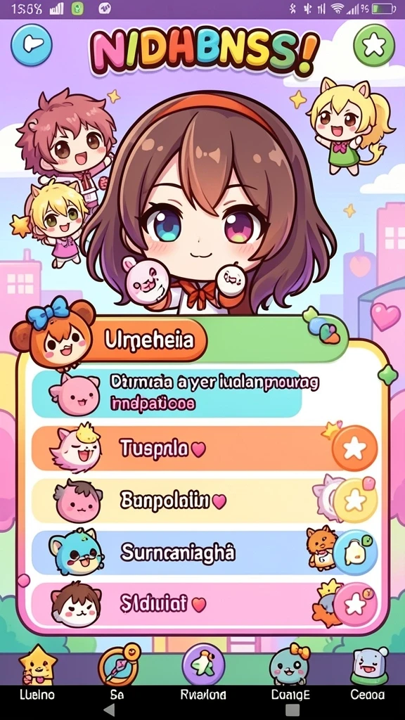Tampilan menu utama yang menarik dan intuitif.