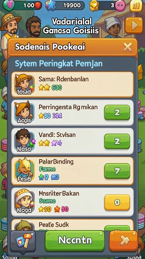 Screenshot menunjukkan karakter utama saat menyelesaikan misi.