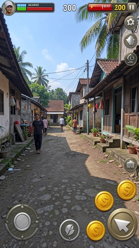 Fitur interaktif untuk berkompetisi dengan teman.