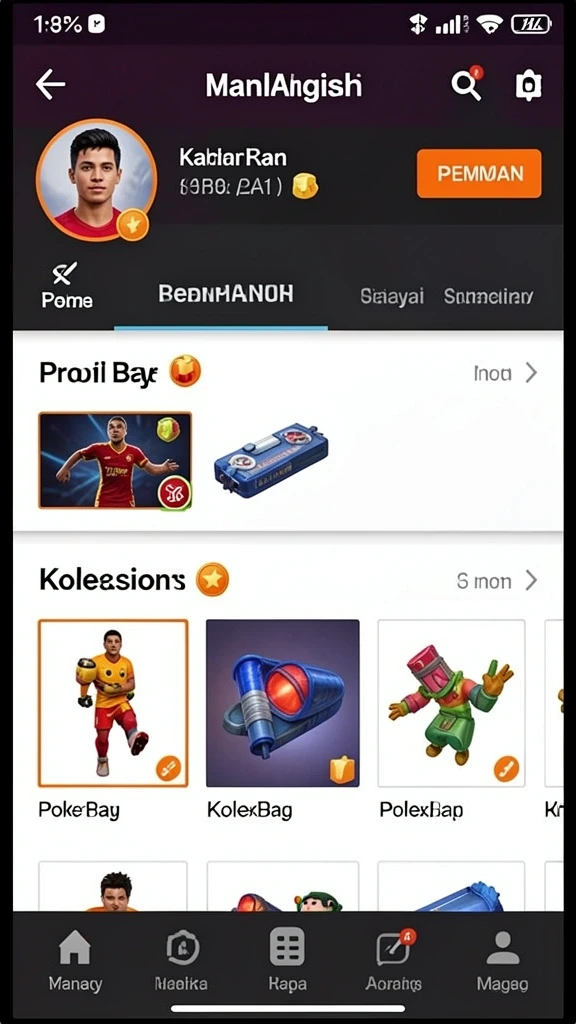 Fitur multiplayer untuk bermain dengan teman.