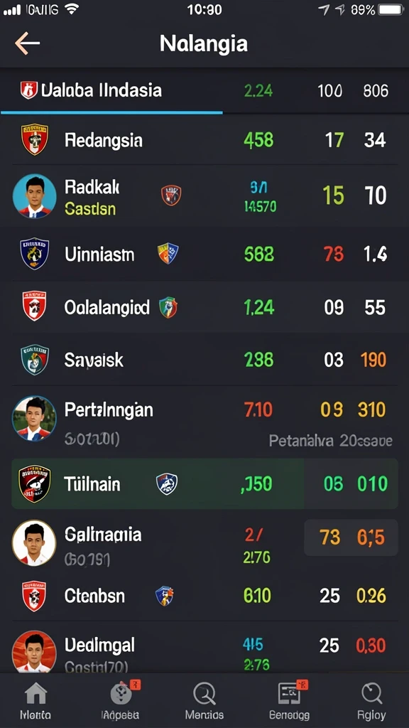 Tampilan utama aplikasi SAWIT777 yang menarik.