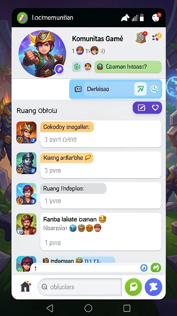 Tampilan salah satu mesin slot dengan tema unik.