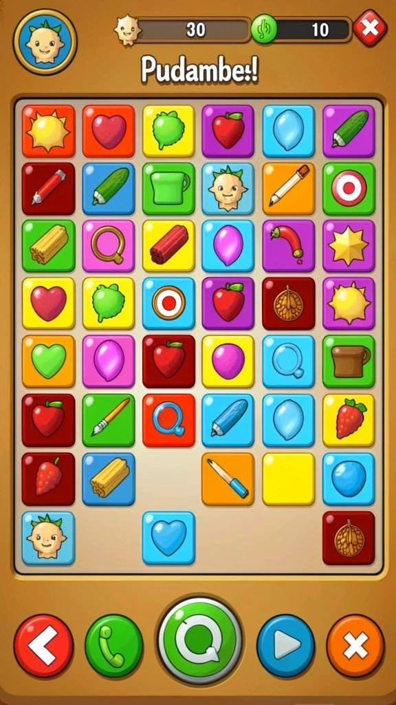 Tampilan utama game TITAN777 yang menawan.