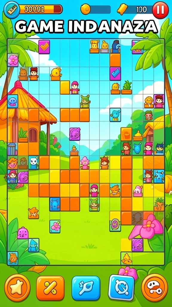 Mode multiplayer yang memungkinkan bermain dengan teman.