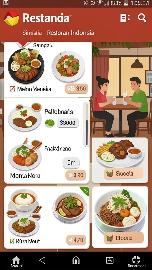 Tampilan awal aplikasi WOW388 yang menarik dan sederhana.