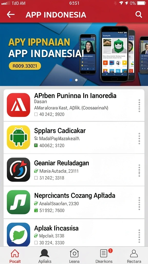 Tampilan antarmuka yang user-friendly untuk navigasi yang lebih mudah.