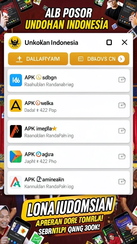 Karakter unik yang siap untuk dimainkan dan dikembangkan.
