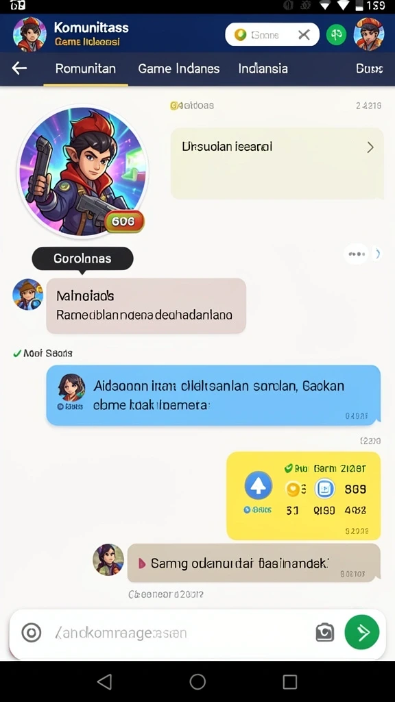 Tampilan antarmuka yang menarik dan intuitif.