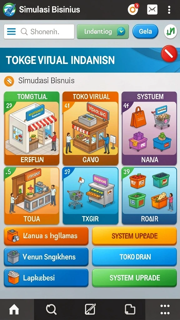 Grafis warna-warni yang membuat permainan semakin menarik.